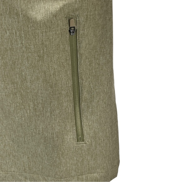 Swiss Tech Green Artichoke Men's Zip Front Hooded Rain Jacket XL 46-48 - Picture 3 of 6